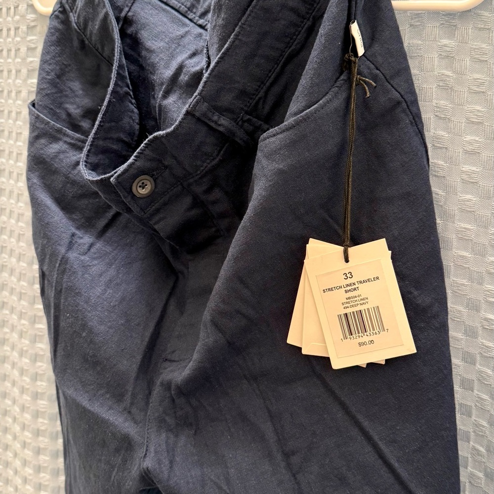 Onia Blue Chino Shorts